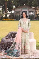 Musferah Saad - LILIA  - Mint - Lawn - 3 Piece